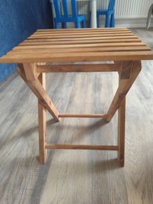 foldable wooden stool