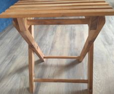 foldable wooden stool