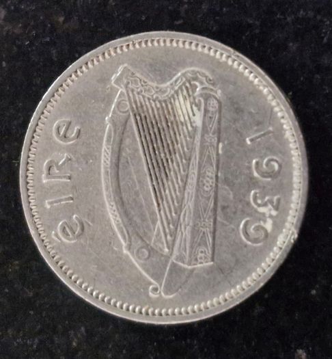 Ireland 1939 3 pence 3d Low Mintage coin