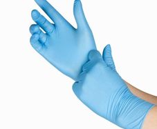 Nitrile Powder-Free Disposable Grip Gloves Ora 50 pairs Pack