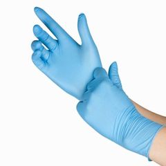 Nitrile Powder-Free Disposable Grip Gloves Ora 50 pairs Pack