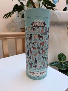 Jigsaw puzzle for dog lovers