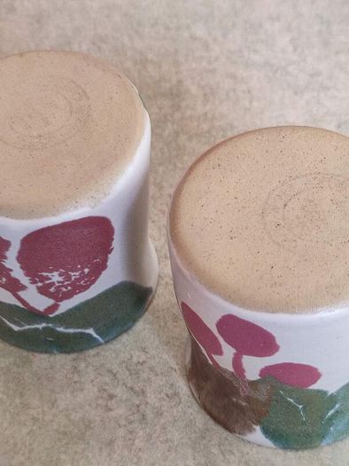 Set Of 2 Small Vessel By Conwy Pottery.