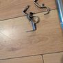 curtain pole, chrome and glass Image 4