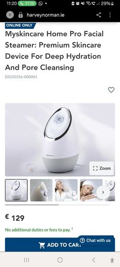 my skincare pro hydration facial steamer