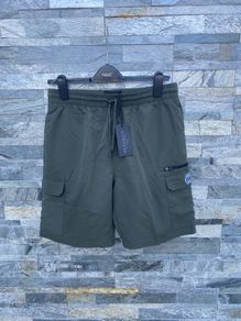 Khaki colour cargo shorts