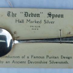 Sterling silver The Devon Spoon  1984