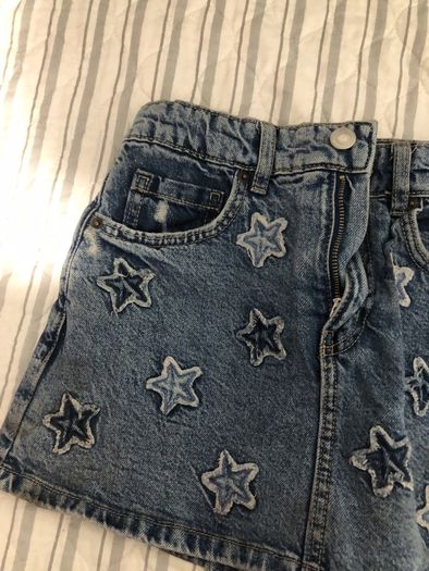 Zara denim skirt/shorts