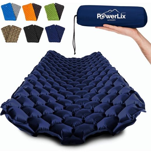 Camping Mat Inflatable Sleeping Mat - Ultralight Sleeping Pad, Compact & Lightweight Camping Mattress for Backpacking, Hiking,Outdoor - Airpad,Inflating Bag, Carry Bag, Repair Kit (FREE POSTAGE)