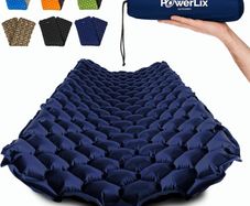 Camping Mat Inflatable Sleeping Mat - Ultralight Sleeping Pad, Compact & Lightweight Camping Mattress for Backpacking, Hiking,Outdoor - Airpad,Inflating Bag, Carry Bag, Repair Kit (FREE POSTAGE)