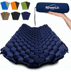 Camping Mat Inflatable Sleeping Mat - Ultralight Sleeping Pad, Compact & Lightweight Camping Mattress for Backpacking, Hiking,Outdoor - Airpad,Inflating Bag, Carry Bag, Repair Kit (FREE POSTAGE)