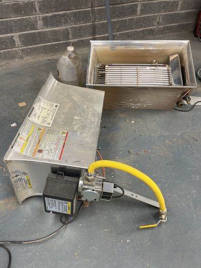Industrial gas heaters