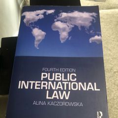 Public International Law Book