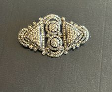 silver brooch
