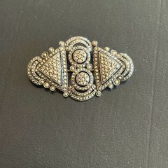silver brooch