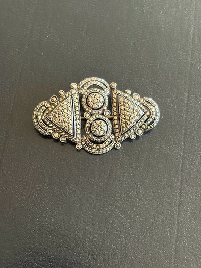 silver brooch