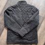 Firetrap Mens Quilted Jacket Charcoal Grey Size L Image 4