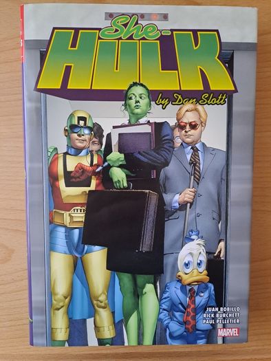 She-Hulk By Dan Slott Omnibus and She-Hulk By Peter David Omnibus