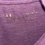 Under Armour Women's Heatgear Tech 1/4 Zip Twist Training Top Medium Lavender Purple Image 5