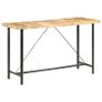 Bar Table 180x70x107 cm Rough Mango Wood Image 10