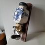 Vintage Delft Blue Wall Mounted Coffee Grinder Image 6