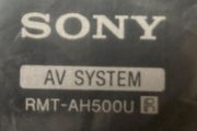 SONY RMT-AH500U remote control