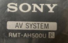SONY RMT-AH500U remote control