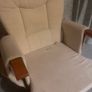 Rocking chair with footstool Image 3