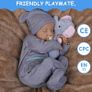 NEW SALE | Reborn Dolls Boy - 17 Inches Handmade Washable Reborn Babies Soft Vinyl Body Image 5