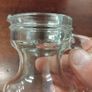 vintage Italian small glass pitcher Image 5