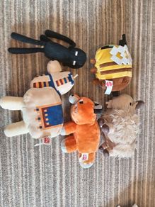 Minecraft plushy bundle