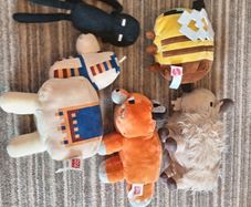 Minecraft plushy bundle