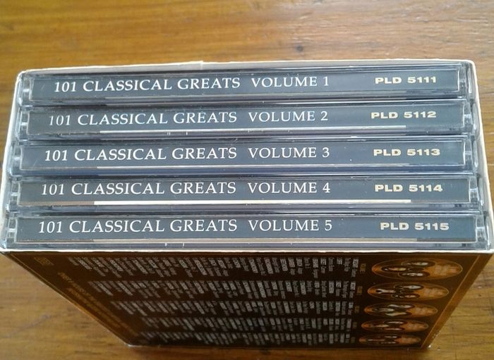101 Classical Greats - 5 CDs