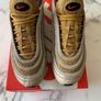 RARE Nike Air Max 97 Silver Gold Image 3
