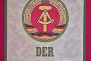 BORDER TROOPS,  DDR  , vintage style metal sign .