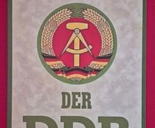 BORDER TROOPS,  DDR  , vintage style metal sign .