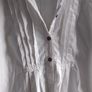 White long shirt fits size Xs s m  with pockets Image 3