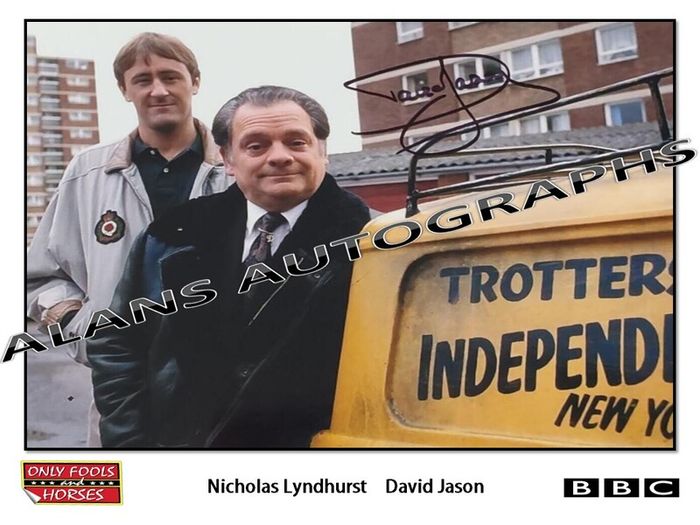 Only Fools And Horses Autograph