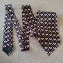 Vintage Christian Dior silk tie circa 1970's in very good condition see last two photos for a small stitch needed FREE STANDARD POSTAGE INCLUDED Image 2