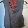 boys three pieces suit.  Size 5,height 128 cm. Worn once. In perfect condition. Image 2