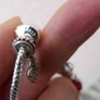 Pandora Sterling Silver 925 Multi Stone Charm Bracelet 12 Charms Image 3