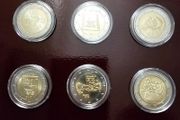 Malta 2 Euro Commemorative Coin Set 6 Coins UNC