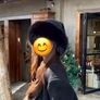 Fluffy Women Hat (Black) Image 2