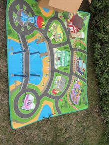 PAW Patrol Mega Mat / Jumbo Foam Floor Playmat Adventure Bay Map