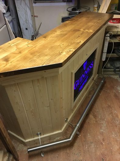 Home Bar Homebar Counter with or without foot rest