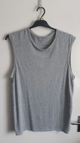 F&F XL Men's Vest Grey Exercise Running Sport