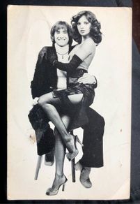 Chris de Burgh Patricia the Stripper postcard