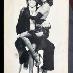 Chris de Burgh Patricia the Stripper postcard