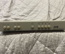 CCTV 4 camera multiplexer bnc connections