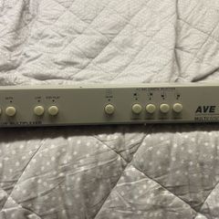 CCTV 4 camera multiplexer bnc connections